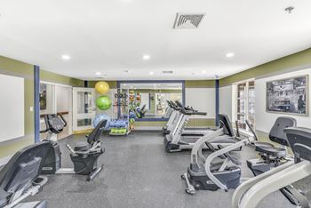 The fitness center is open 24/7  at manor at victoria park, temple hills, md 20748
